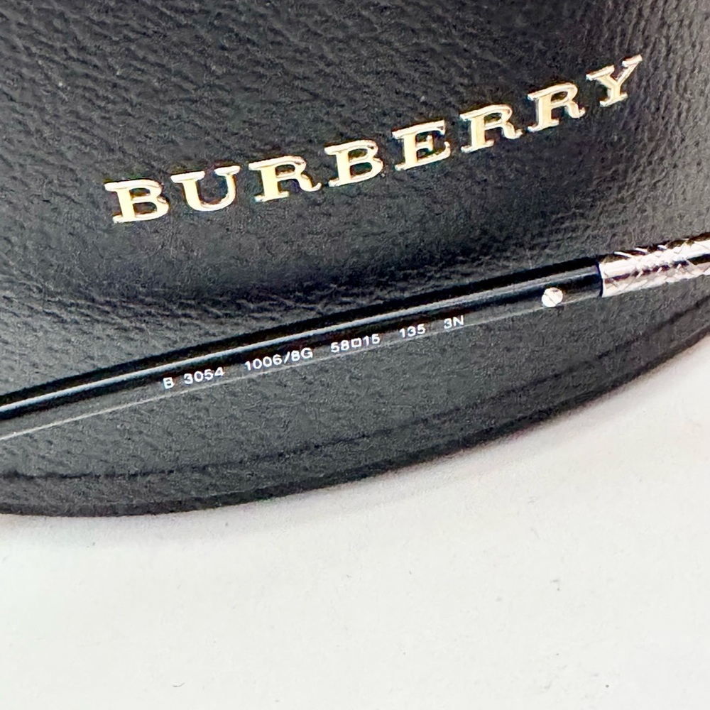 Burberry Silver Aviator Sunglasses - Picture 6 of 8